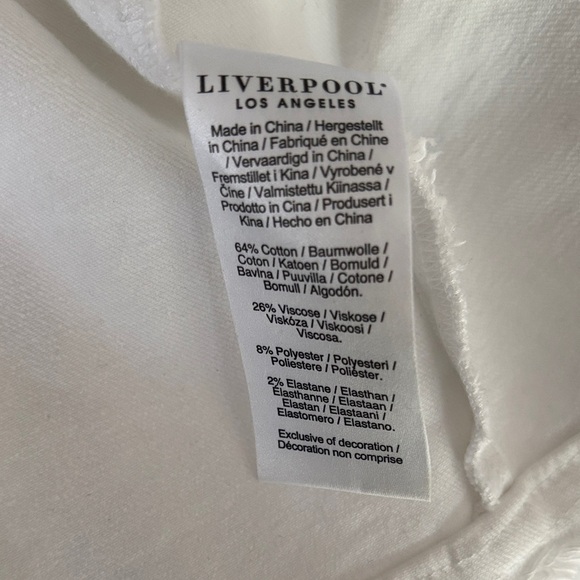 Liverpool Women's White Cropped Blazer - Picture 7 of 7